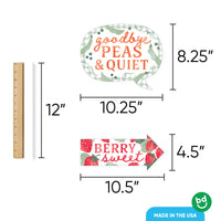 Locally Grown Funny Photo Props - 10 Ct