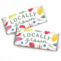 Locally Grown Candy Bar Wrapper - 24 Ct