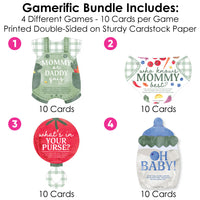 Locally Grown Baby Shower Gamerific Bundle