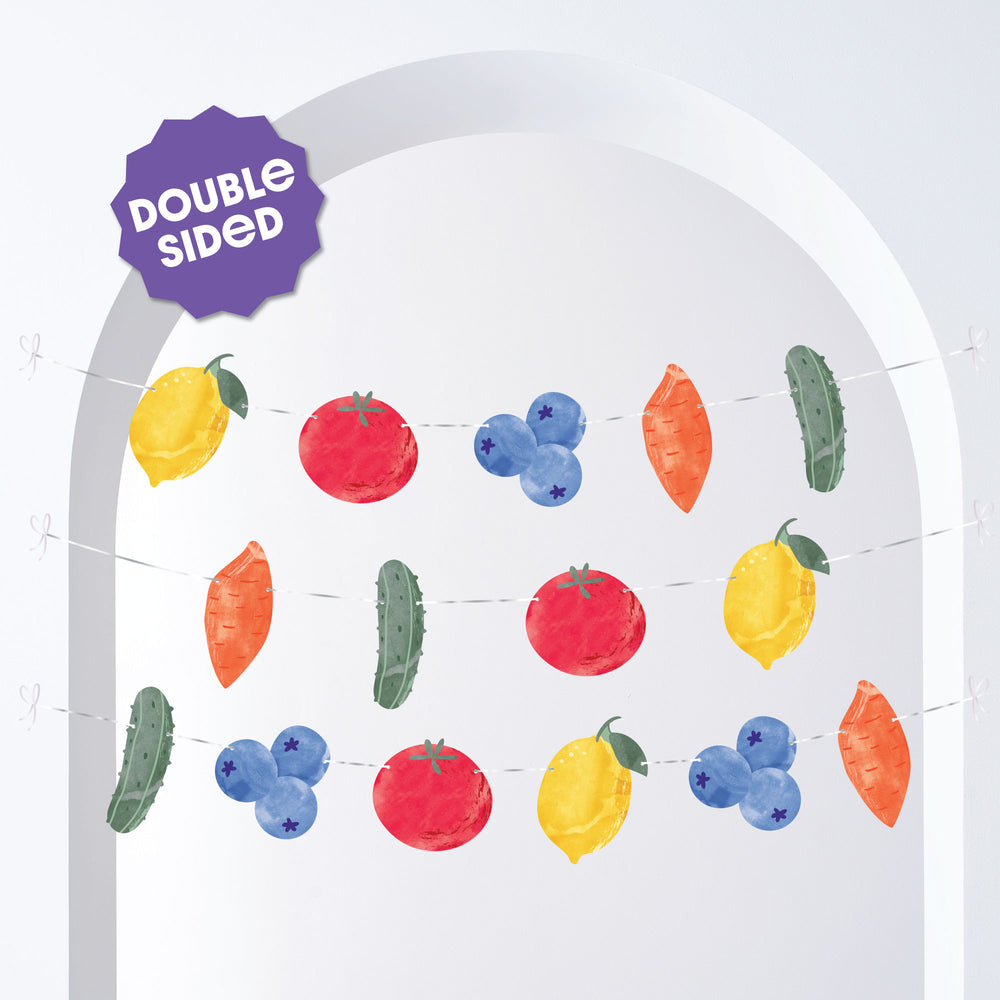 Locally Grown Garland Banner - 15 Pc