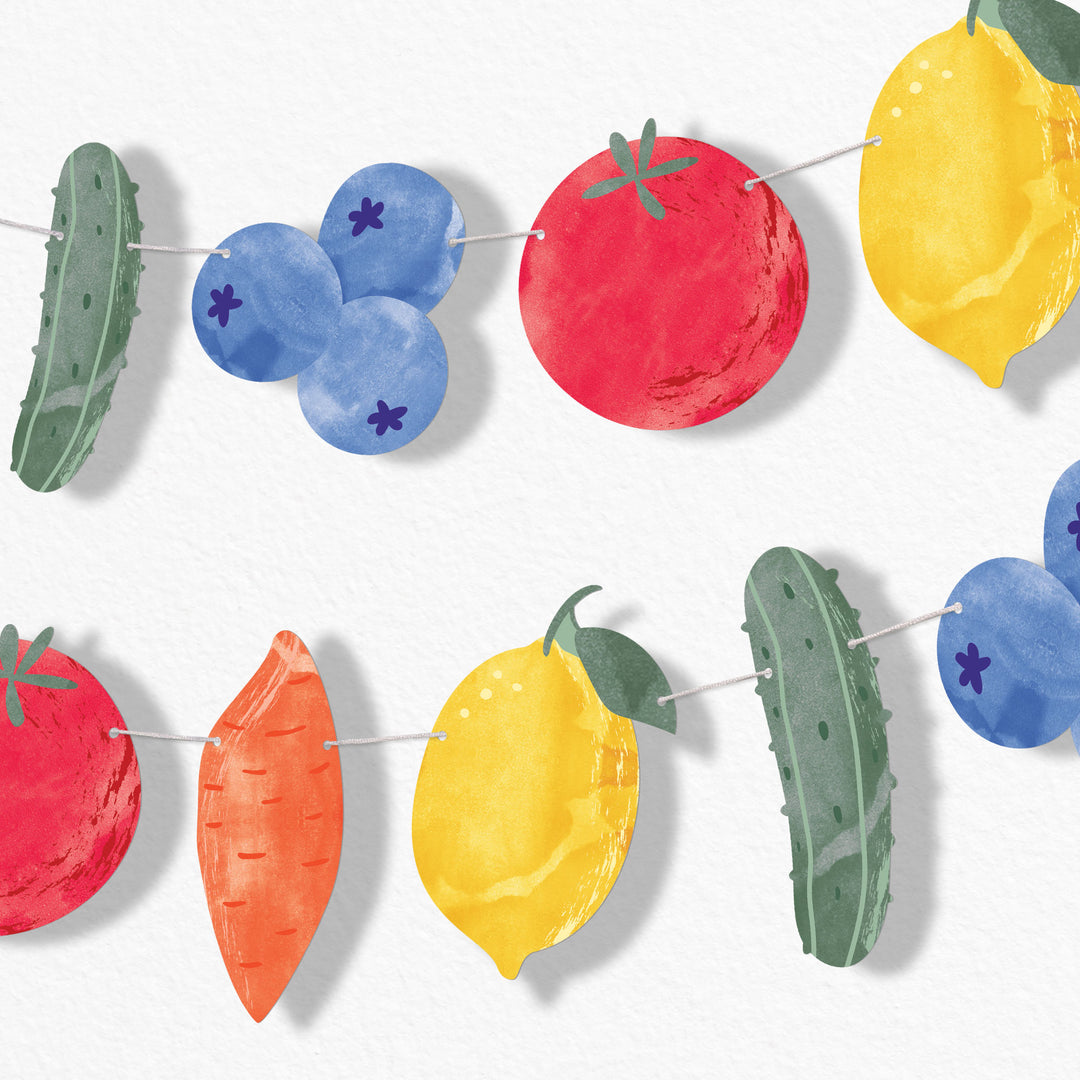 Locally Grown Garland Banner - 15 Pc