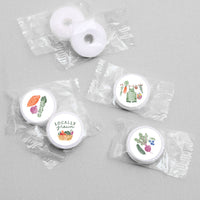 Locally Grown Candy Stickers - 1 Sheet of 108