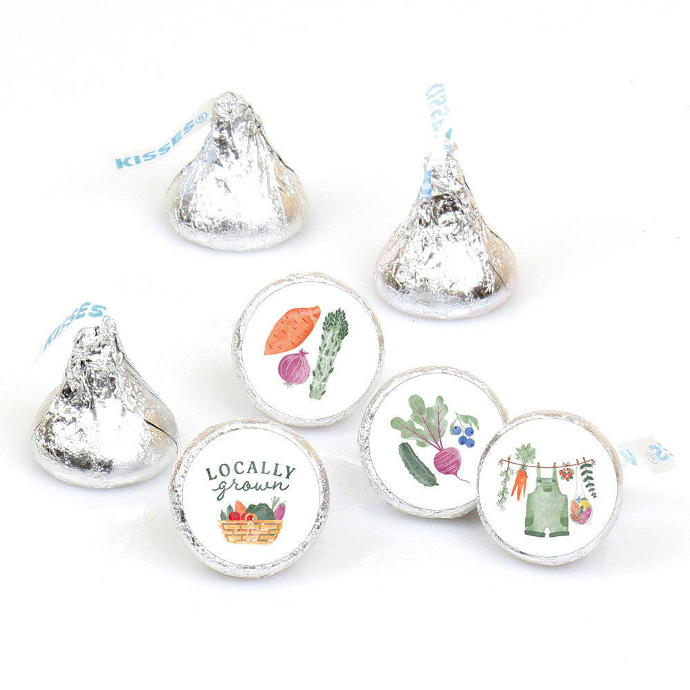 Locally Grown Candy Stickers - 1 Sheet of 108