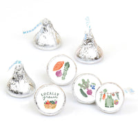 Locally Grown Candy Stickers - 1 Sheet of 108