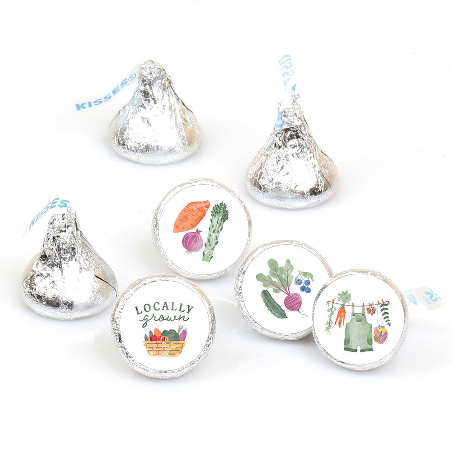 Locally Grown Candy Stickers - 1 Sheet of 108