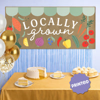 Locally Grown Kraft Banner