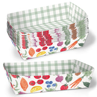 Locally Grown Paper Food Trays
