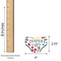 Locally Grown Diaper Raffle Game - 24 Ct