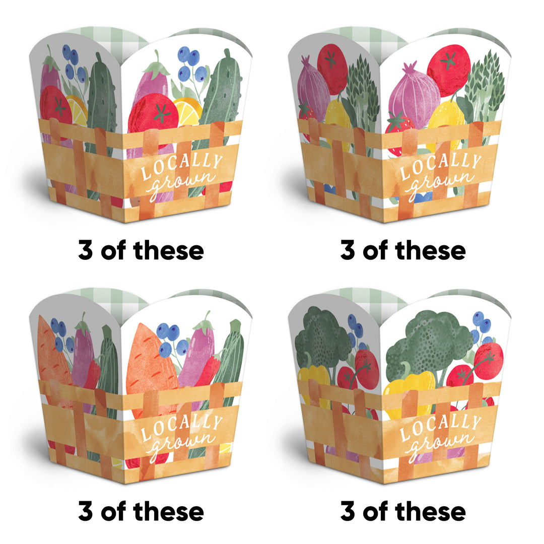 Locally Grown Treat Boxes - 12 Ct