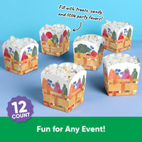 Custom Text Locally Grown Treat Boxes - 12 Ct