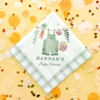 Custom Text Napkins - Locally Grown - 50 Ct