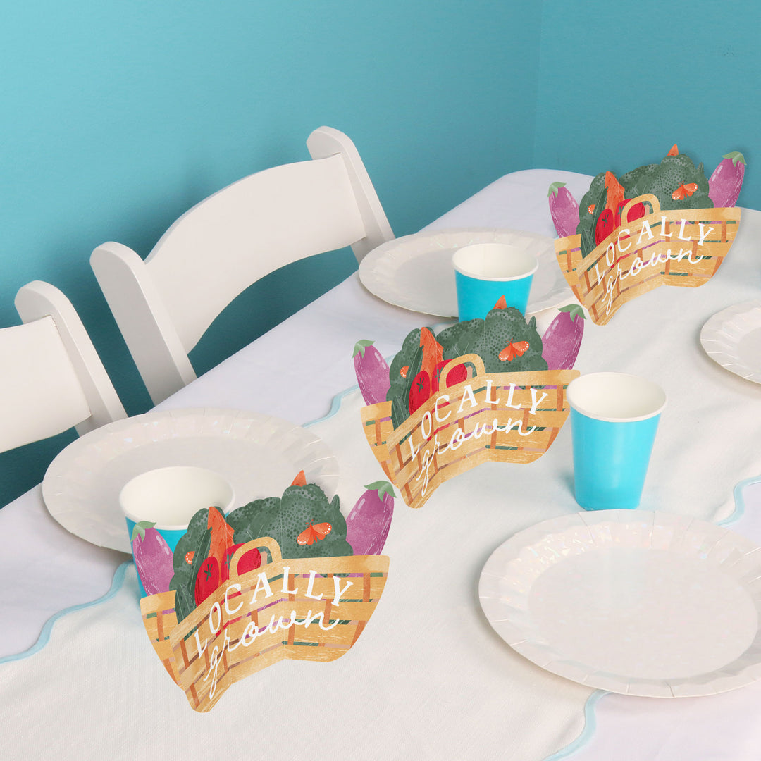 Locally Grown 3D Centerpieces - 8 Ct