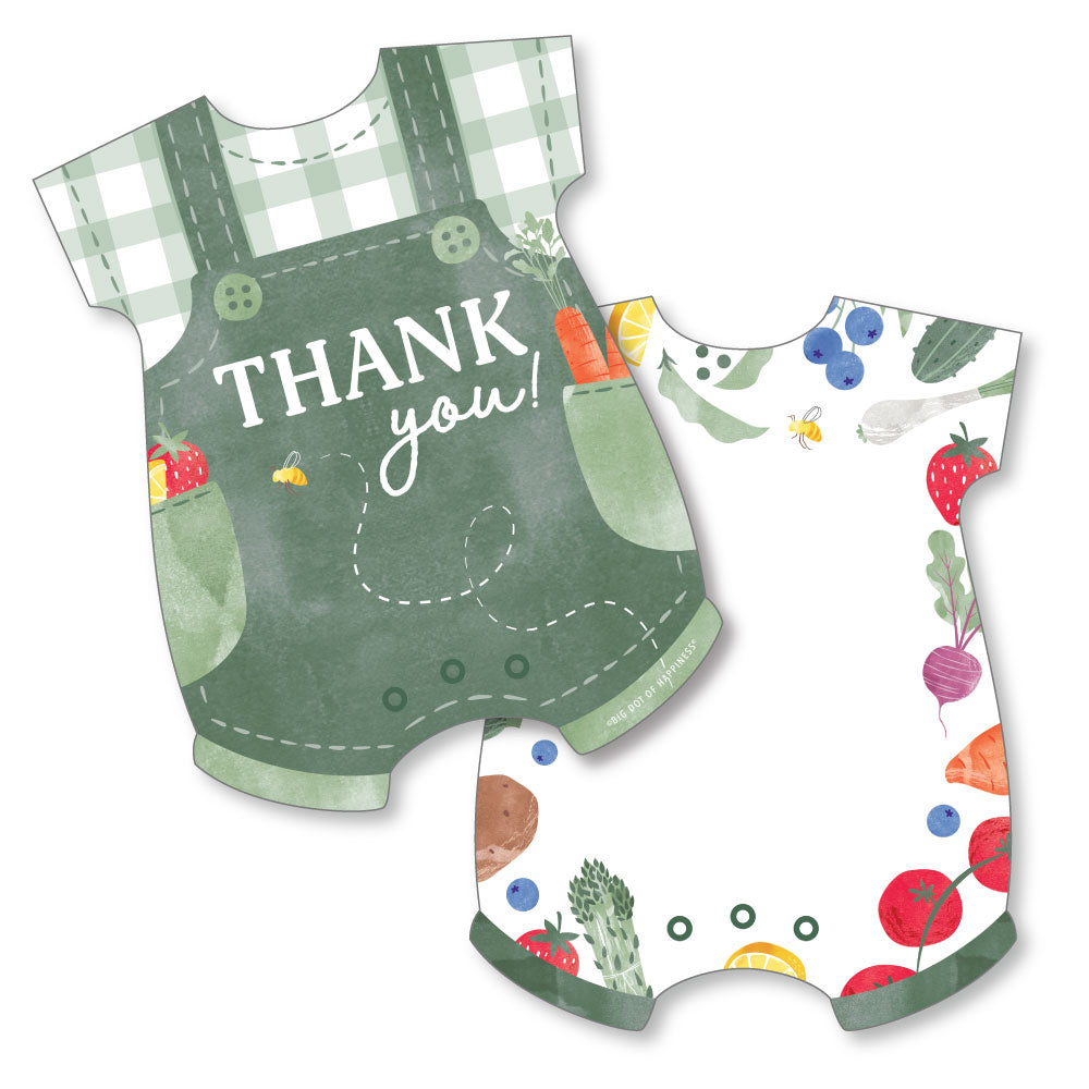 Locally Grown Thank You Cards - 12 Ct