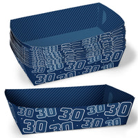 30th Birthday Party Paper Food Trays