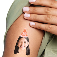 Custom Face Tattoo - Look Who's 30 - 12 Ct