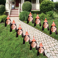 Custom Face Yard Signs - Look Who's Birthday - 10 Pc