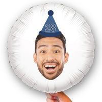 Custom Face Balloon - Birthday - 1 Ct
