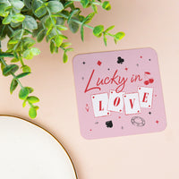 Drink Coasters - Lucky In Love - 25 Ct