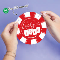 Lucky In Love Garland Banner - 15 Pc