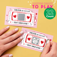 Lucky In Love Dare Scratch Off Card Game - 22 Ct