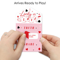 Lucky In Love Truth, Dare, Share Pull Tabs Game - 12 Ct