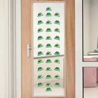 Lucky St. Patrick's Day - DIY Blank Paper Desk or Locker Labels - Classroom Name Tags - Set of 32