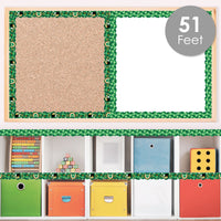 Lucky St. Patrick's Day - Scalloped Classroom Decor - Bulletin Board Borders - 51 Feet