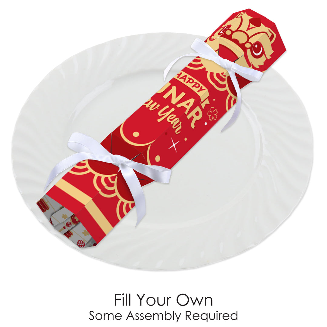 Lunar New Year - No Snap Party Table Favors - DIY Cracker Boxes - Set of 12