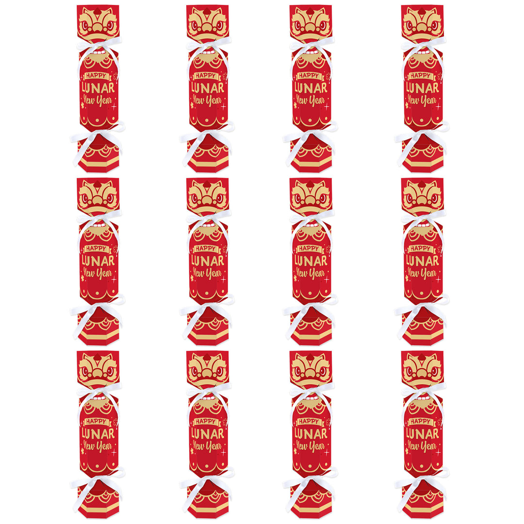 Lunar New Year - No Snap Party Table Favors - DIY Cracker Boxes - Set of 12