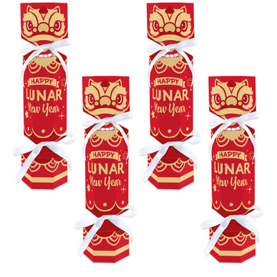 Lunar New Year - No Snap Party Table Favors - DIY Cracker Boxes - Set of 12
