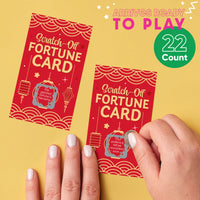 Lunar New Year Vertical Scratch Off Cards Game - 22 Ct