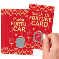 Lunar New Year Vertical Scratch Off Cards Game - 22 Ct