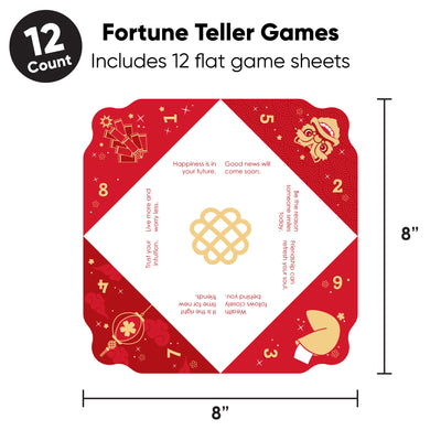 Lunar New Year Fortune Tellers - 12 Ct