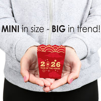 Lunar New Year - Party Mini Favor Boxes - 2026 Year of the Horse Treat Candy Boxes - Set of 12