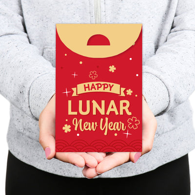 Lunar New Year - Gift Favor Bags - Party Goodie Boxes - Set of 12