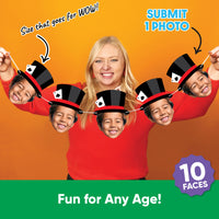 Custom Face Magic Show Garland Banner