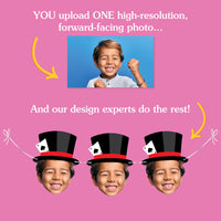 Custom Face Magic Show Garland Banner