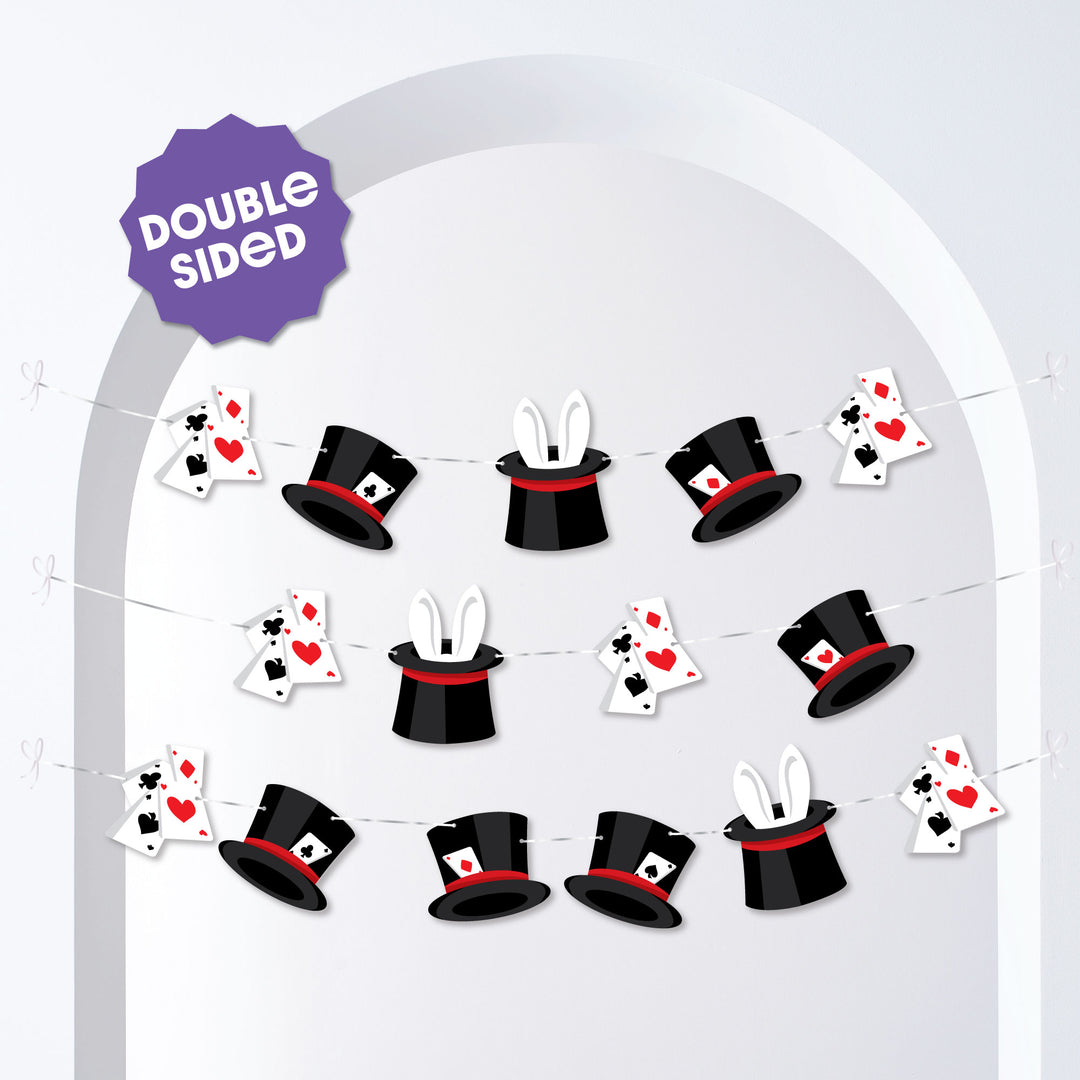 Magic Show Garland Banner - 15 Pc