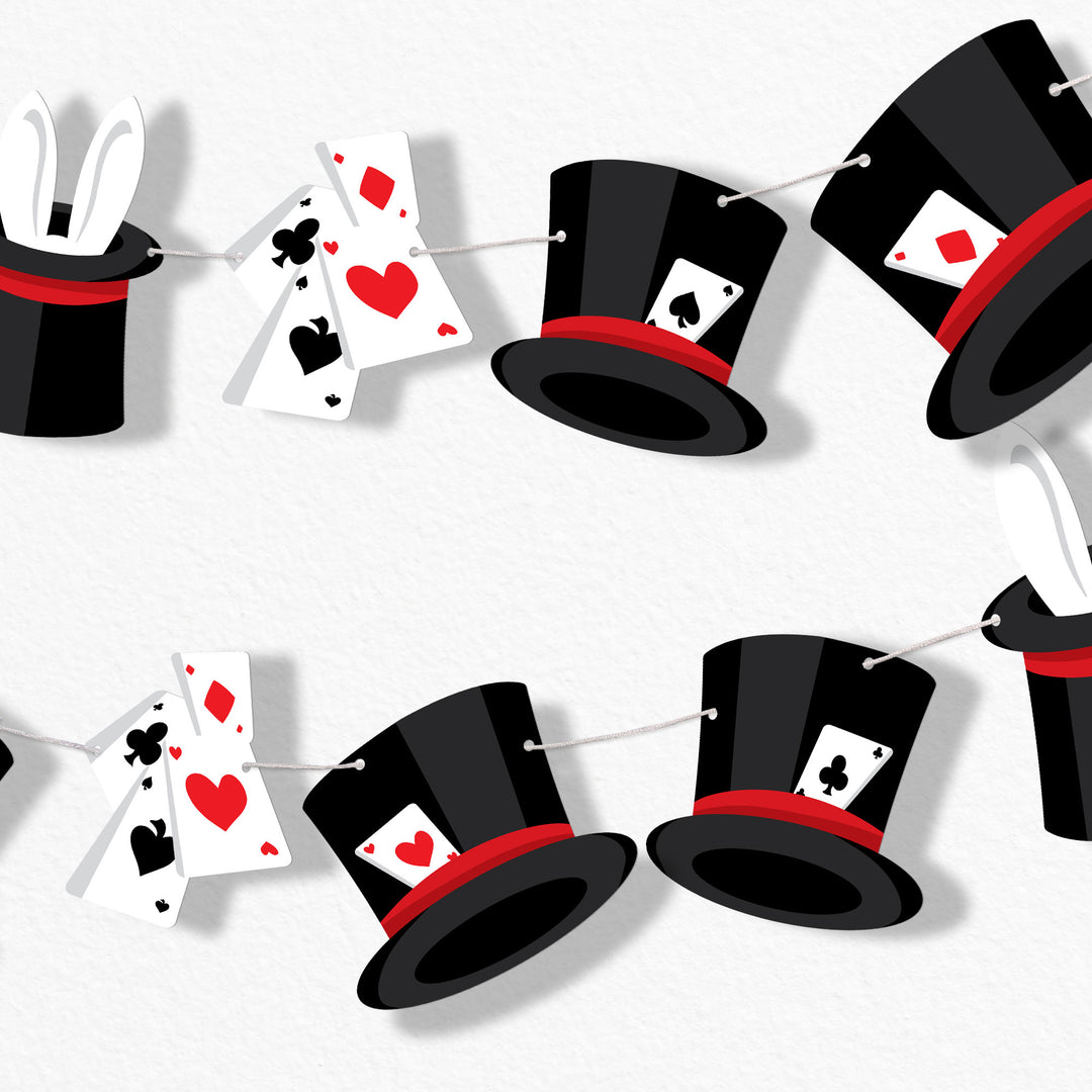 Magic Show Garland Banner - 15 Pc