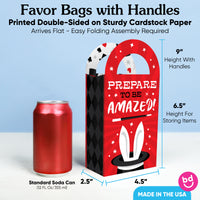 Magic Show Paper Favor Bags - 12 Ct