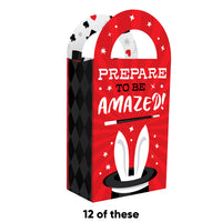 Magic Show Paper Favor Bags - 12 Ct