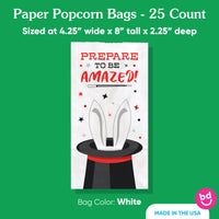 Popcorn Bags - Magic Show - 25 Ct