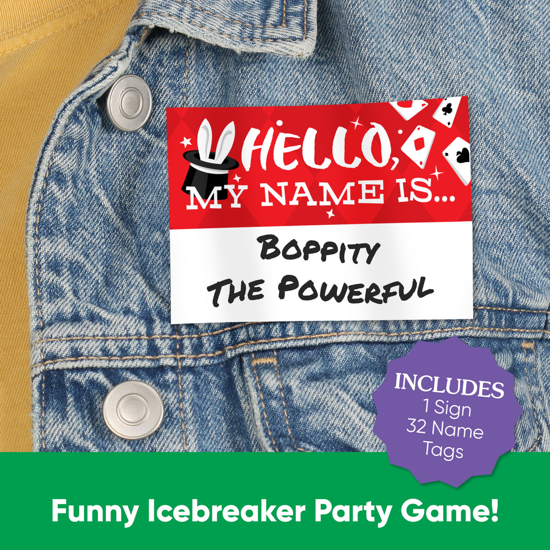 Magic Show What's Your Name Party Game