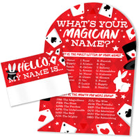 Magic Show What's Your Name Party Game