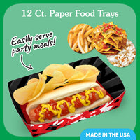 Magic Show Birthday Party Paper Food Trays