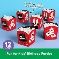 Magic Show Treat Boxes - 12 Ct