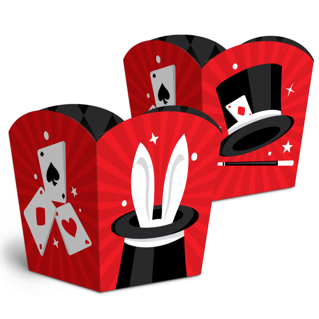 Magic Show Treat Boxes - 12 Ct