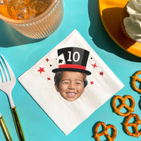 Custom Face Napkins - Magic - 50 Ct