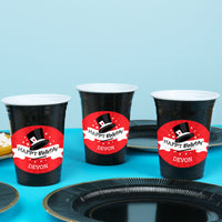 Custom Text Party Cups - Magic Show - 16 Ct