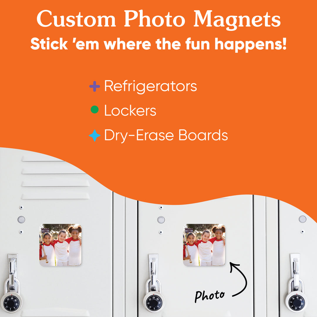 Custom Photo Magnets - 12 Ct